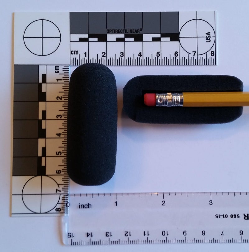 Compete Audio SH50 foam replacement microphone windscreens (microphone covers) (2-pack) for use with Sennheiser Aviation headsets - Image 2